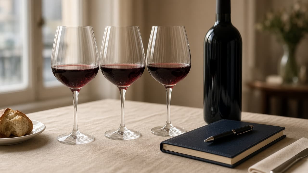 Cata profesional de vinos italianos